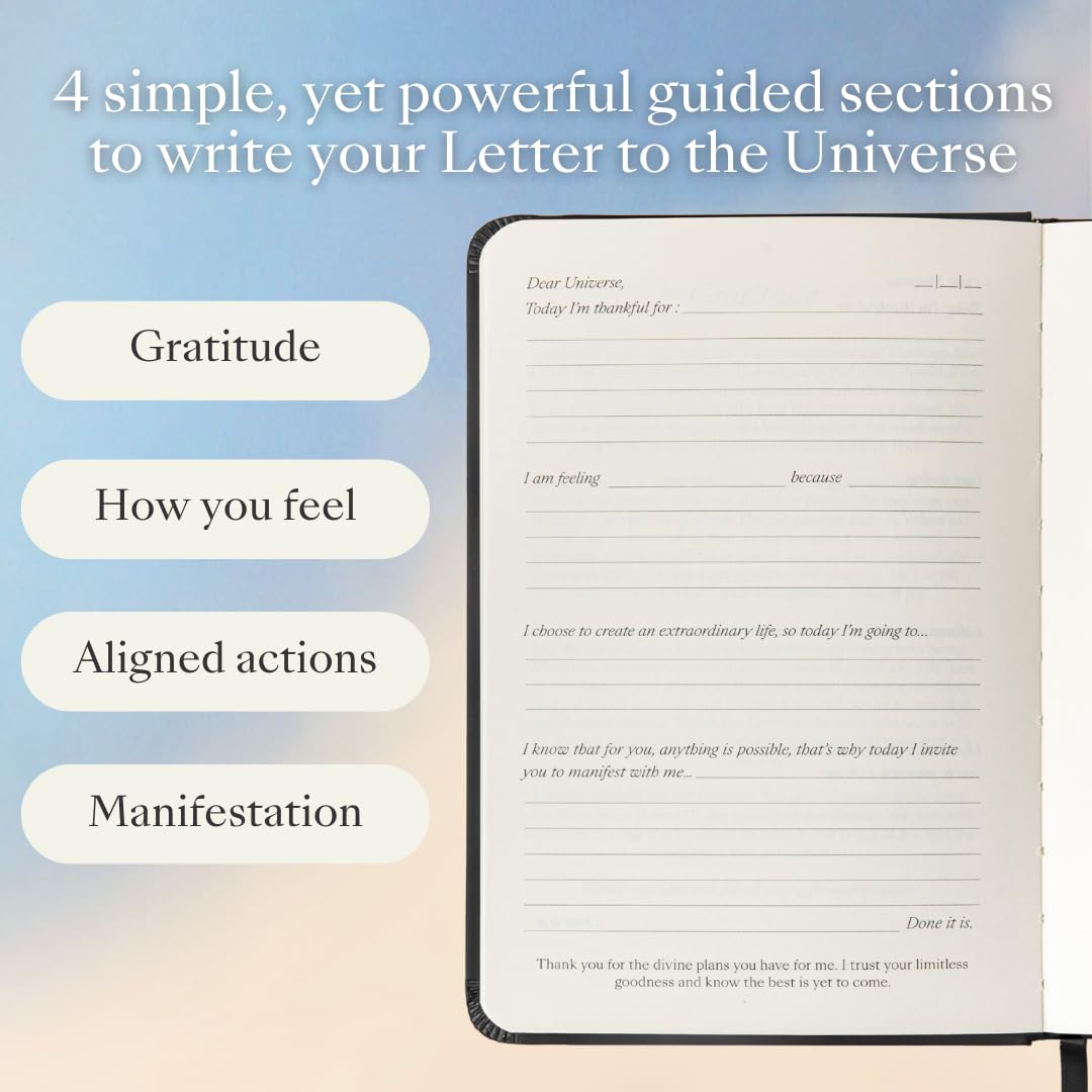 Letters to the Universe Diario de gratitud y manifestación