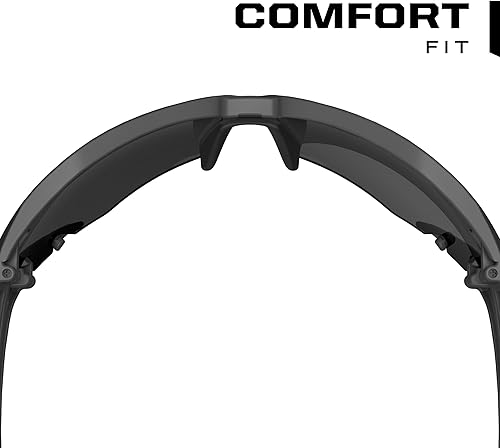 Miniatura 6 de Mechanix Wear Vision - Gafas de seguridad tipo V con antiempañamiento avanzado, resistentes a los arañazos, gafas protectoras con medio marco, gafas