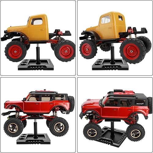 Miniatura 7 de AIYIHOBBY Soporte multifuncional para coche RC Soporte de trabajo RC Soporte de reparación RC Soporte de reparación de rotación de 360 con