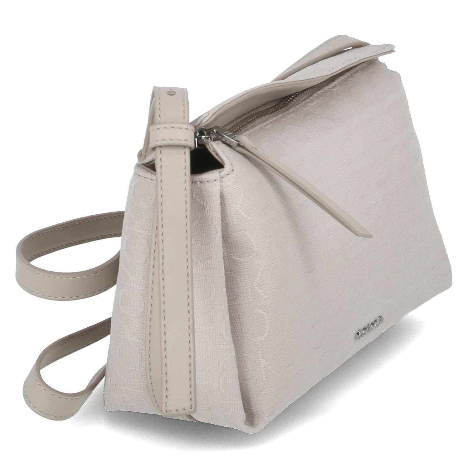 Calvin Klein Gracie Mini Bag_JCQ K60K611753 Crossover, Gris (Stoney Beige Jacquard Mono), Gris (Stoney Beige Jacquard Mono), One Size