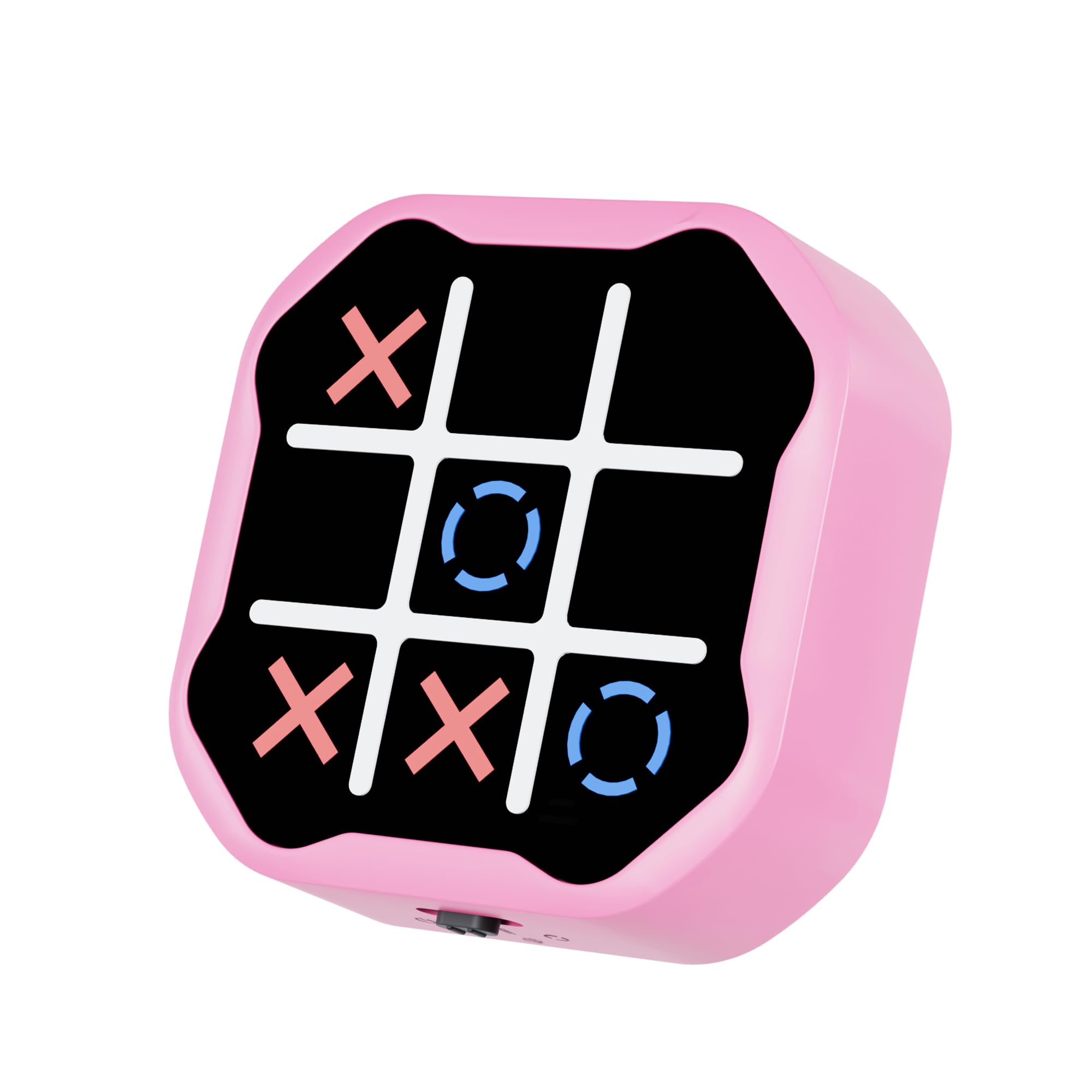 Tres En Raya Electrónico Portátil – 3 Juegos En 1 (Memoria, Duo, Vs IA) – Regalo Ideal Para Viajes