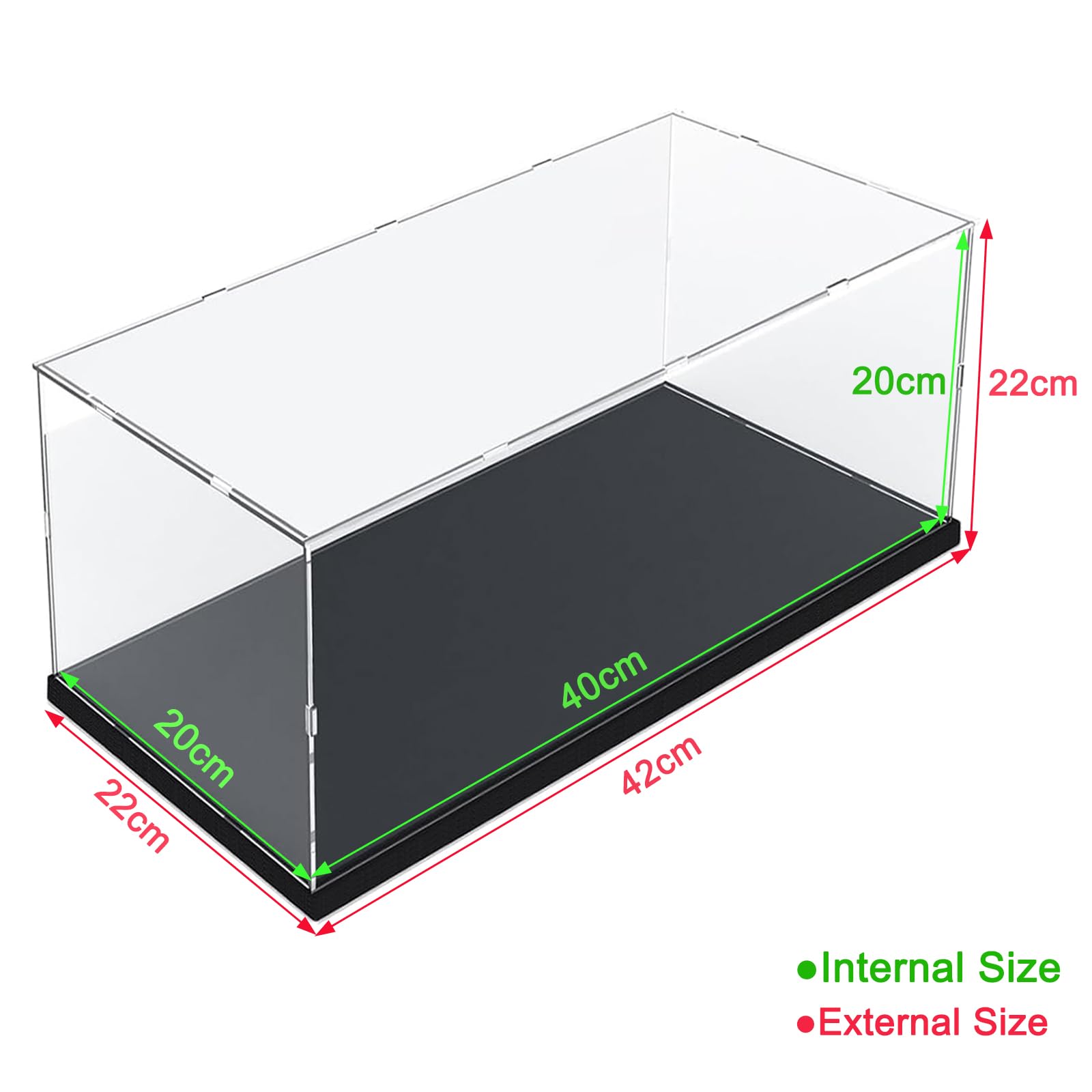 Acrylic Display Case for Collection for Lego 43268 10330 10353 76450 10295 42170 Figurine Car - Image 2
