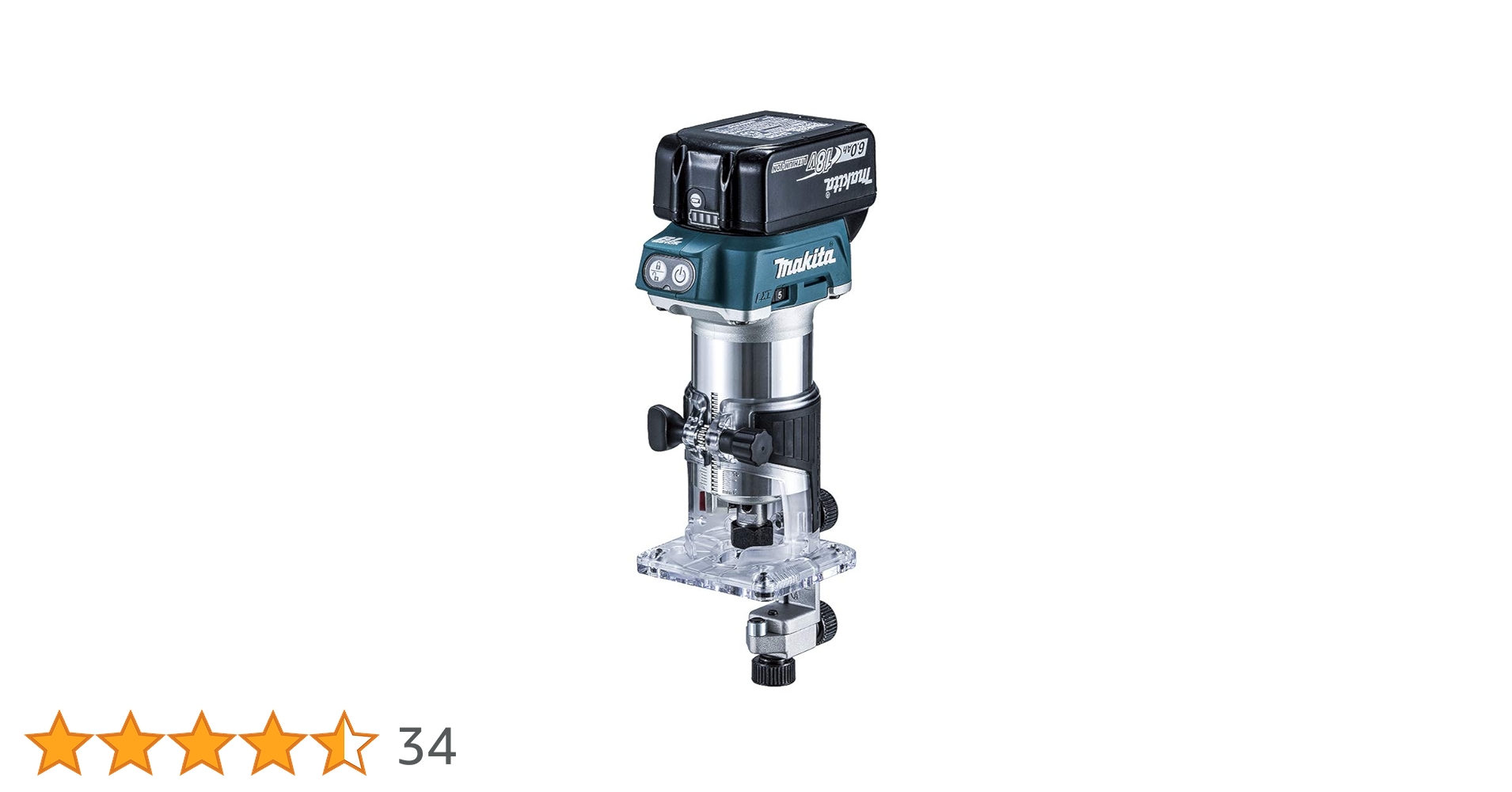 Amazon | マキタ(Makita) 充電式トリマ 18V6Ah バッテリ・充電器