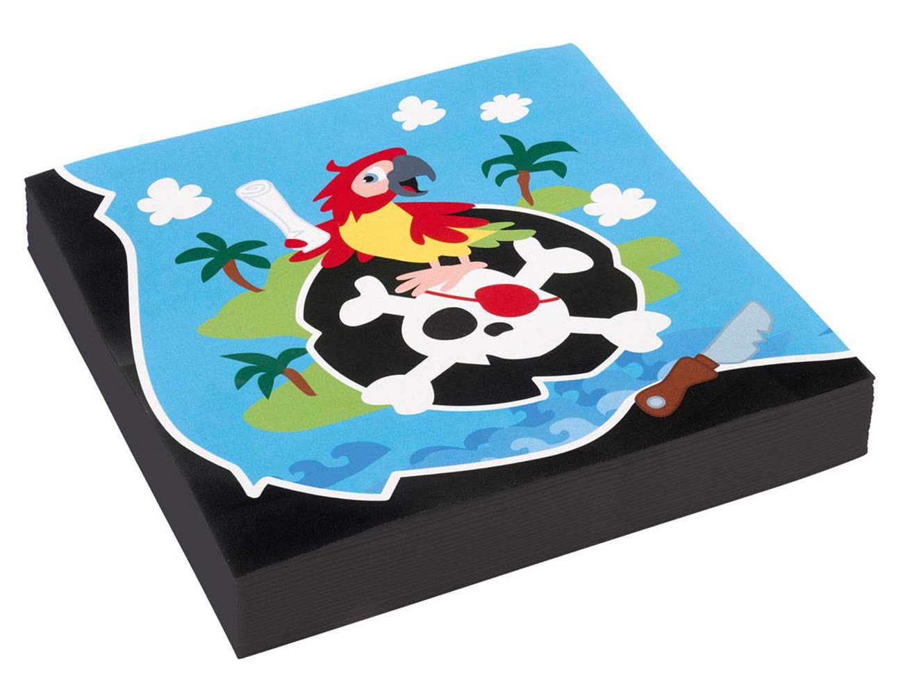 amscan 9902122 20 Napkins Pirate
