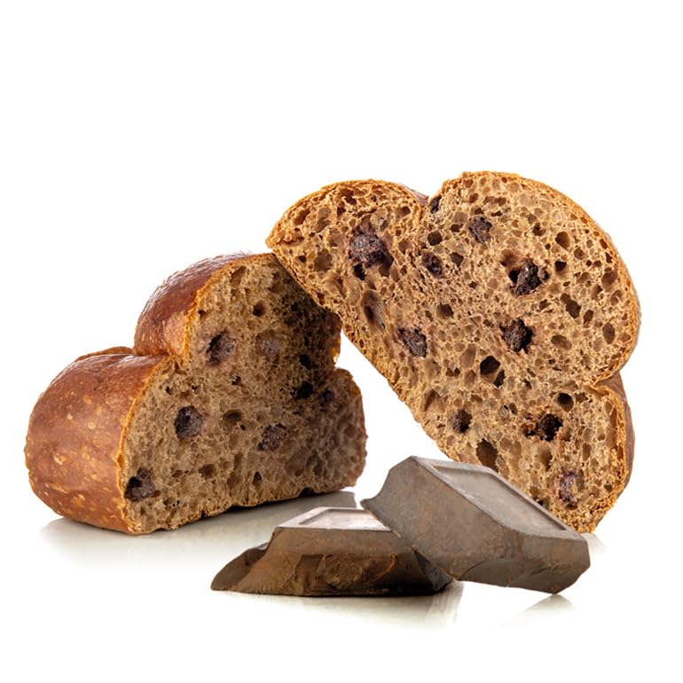 26pz X 70g Brioche Siciliane al Cioccolato "con Il Tuppo"