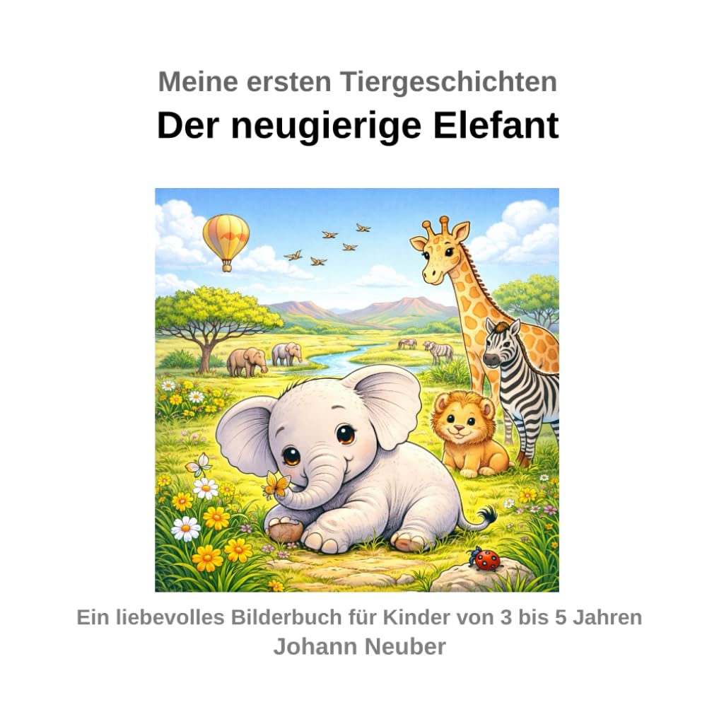 Meine ersten Tiergeschichten: Der neugierige Elefant