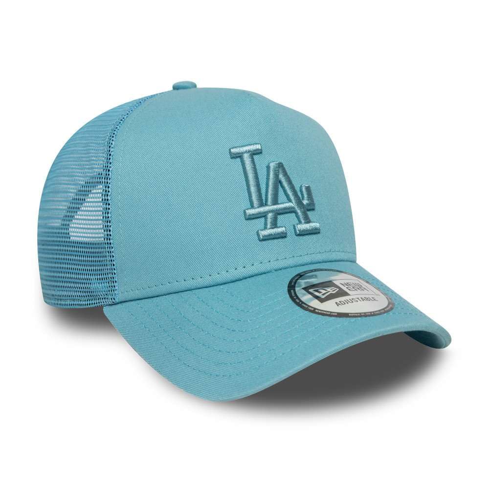 New Era League ESS Trucker - Berretto regolabile LA Dodgers azzurro, taglia unica