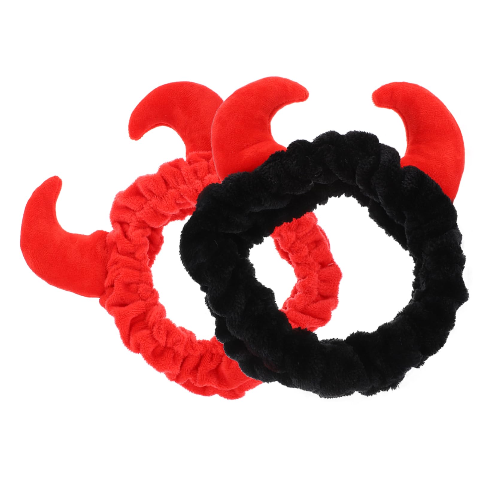 2pezzi Fasce Per La Della Fasce Horn Plush Per Donne Design e Per e Routine e