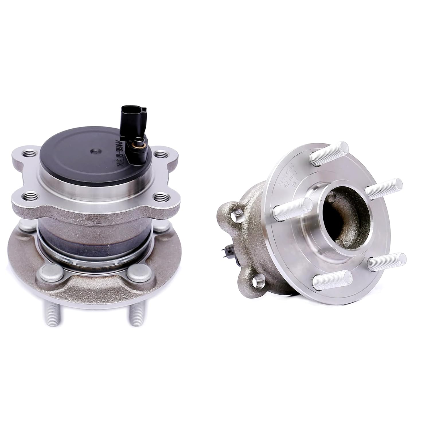 512499 Rear Wheel Hub Assembly Compatible with 2007-2015 Ford C-MAX,2013-2018 Ford Escape,2019 Ford Escape,2015-2016 Lincoln MKC,2017-2019 Lincoln MKC,Wheel Bearing and Hub,5 Lug,2PCS