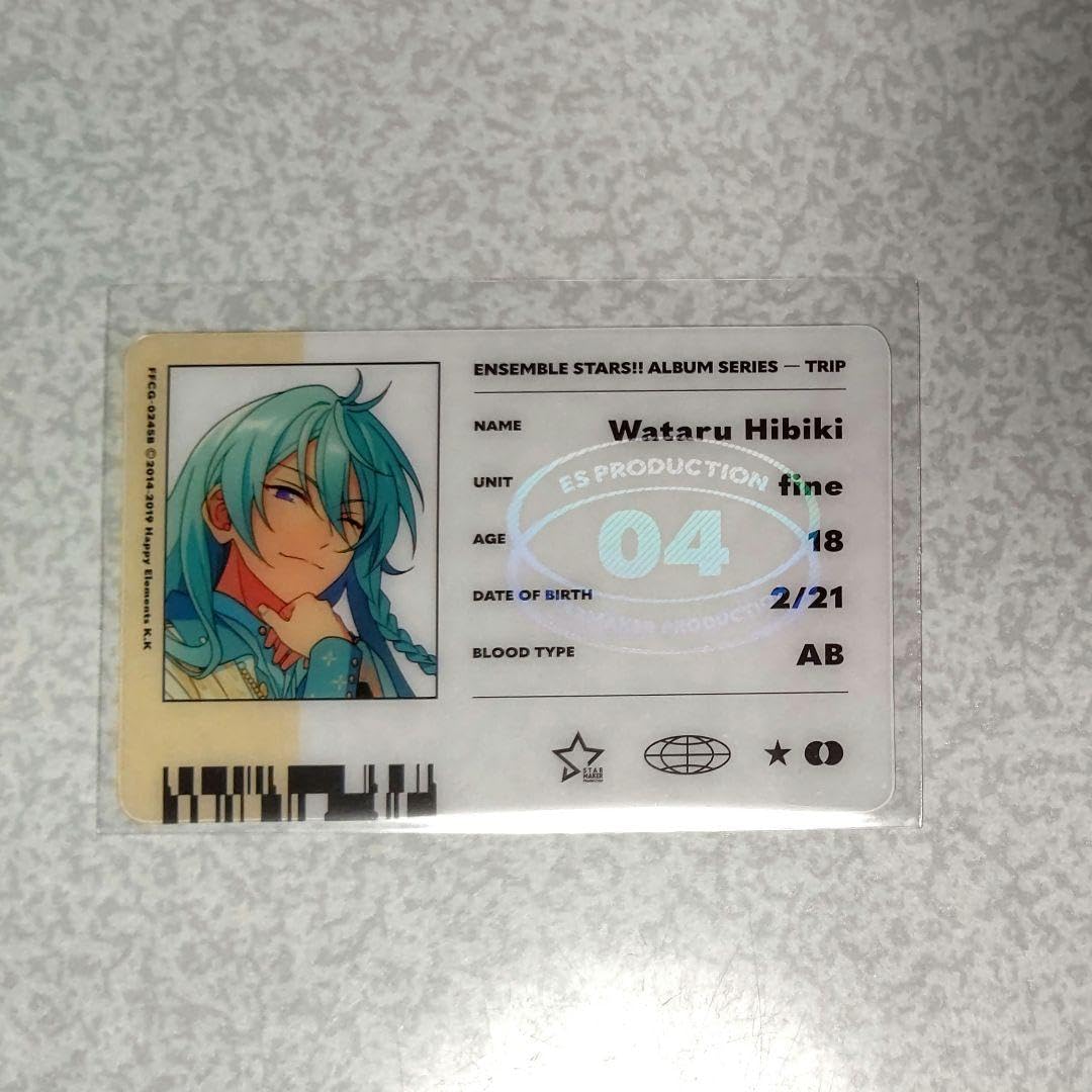 Amazon.co.jp: あんスタ trip 特典 ID風カード 渉 : おもちゃ