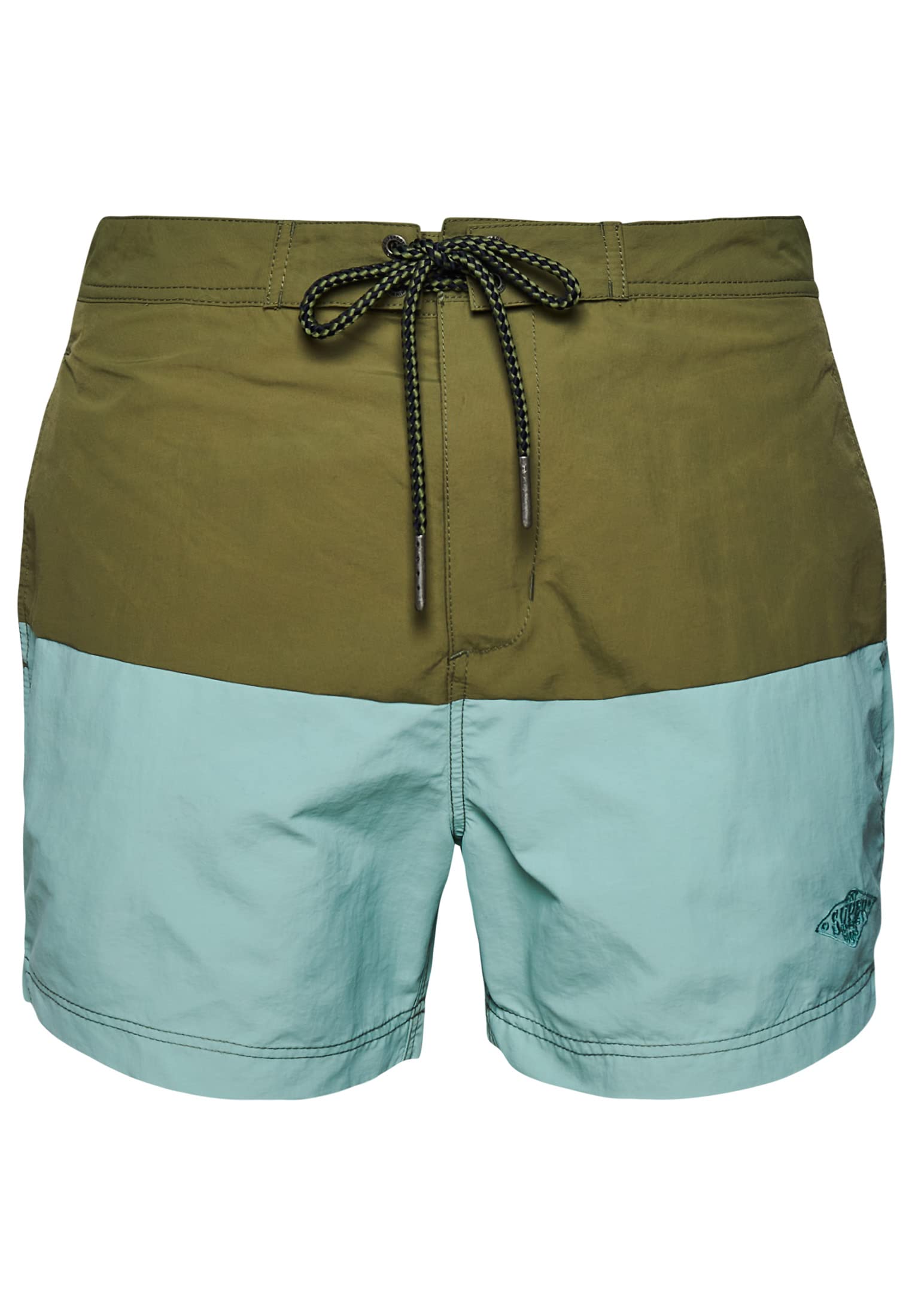 Superdry Vintage Boardshort W2-Pantalones Cortos de natación para Hombre