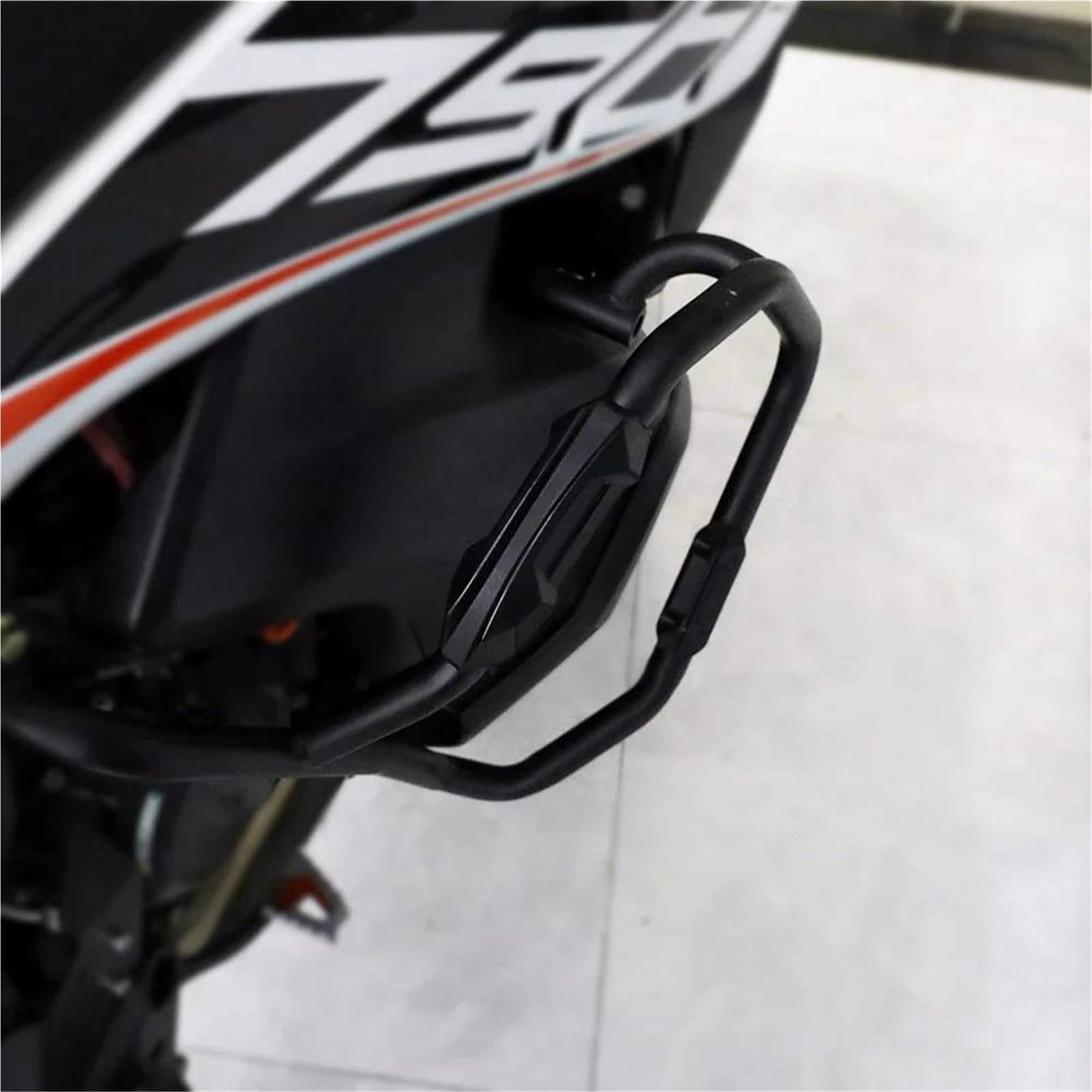 Bloque De Parachoques Barras De Protección Del Motor, Bloque Protector Del Parachoques Del Motor Para 1090 1190 1050 990 Adventure SUPER ADVENTURE SRT(Black -A)