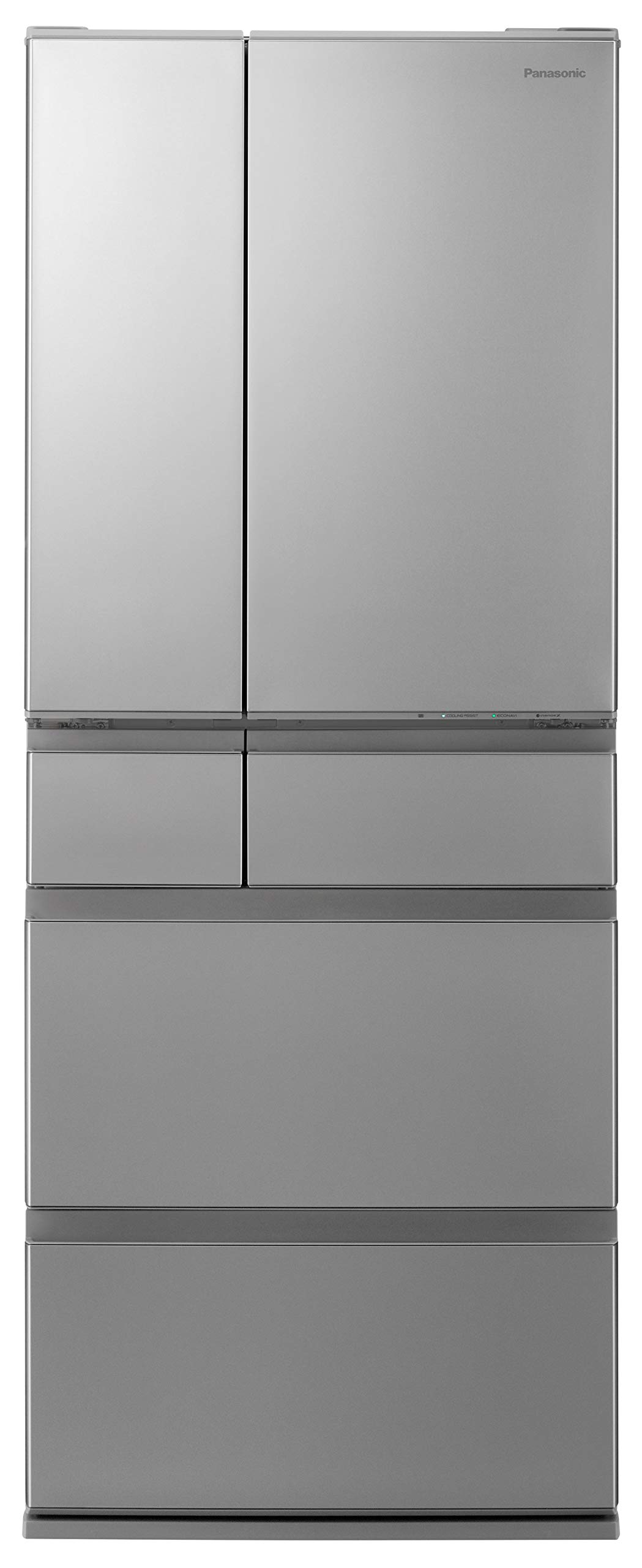 Amazon | パナソニック 冷蔵庫 幅68.5cm 483L ステンレスシルバー NR  