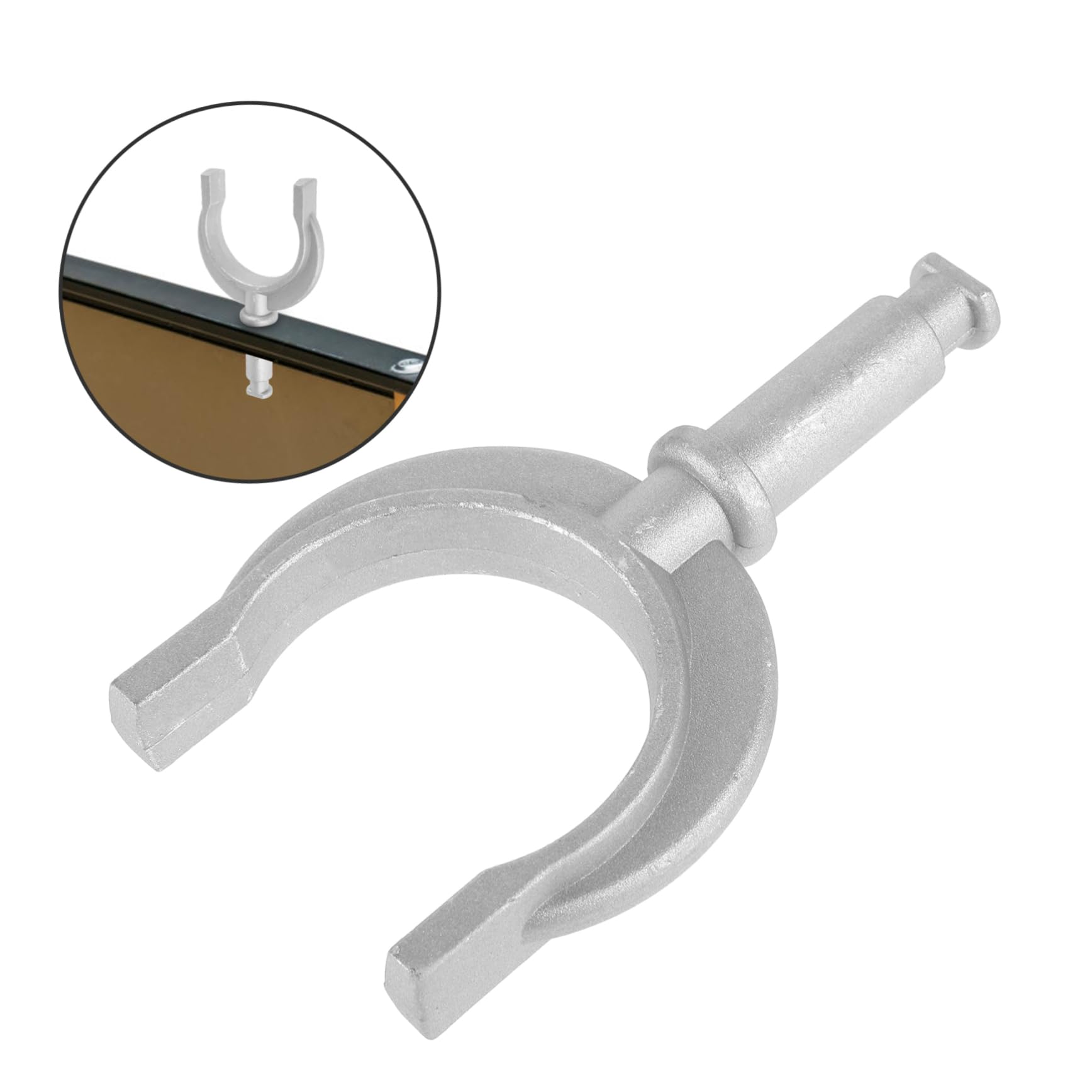 Boot Paddel Halterung Aluminium Ruder Schloss für Stabile Befestigung Einsetzbar für Kajaks Kanus und Schlauchboote Einfache Langlebig und Robust
