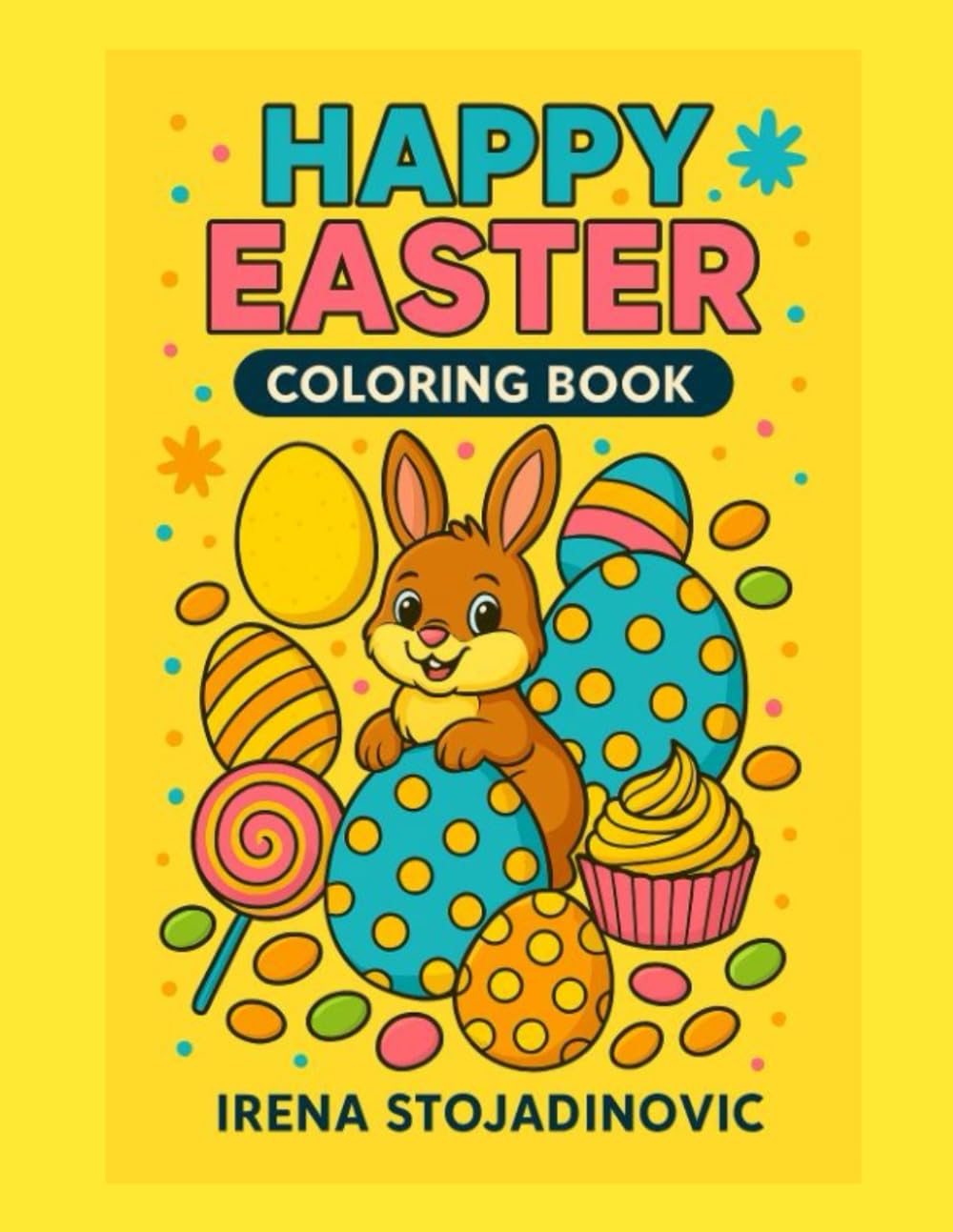 Happy Easter Coloring Book