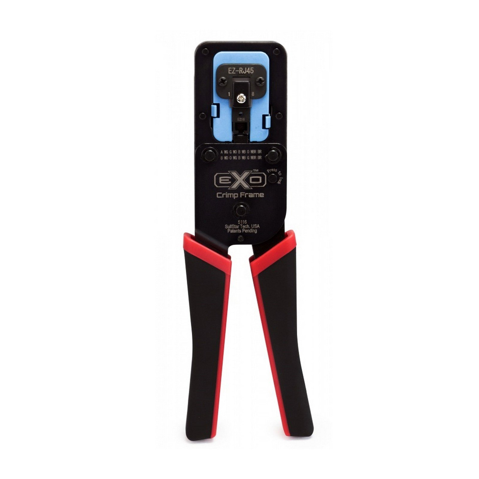Platinum Tools 100062C | EXO Crimp Frame and EZ-RJ45 Die for EZ