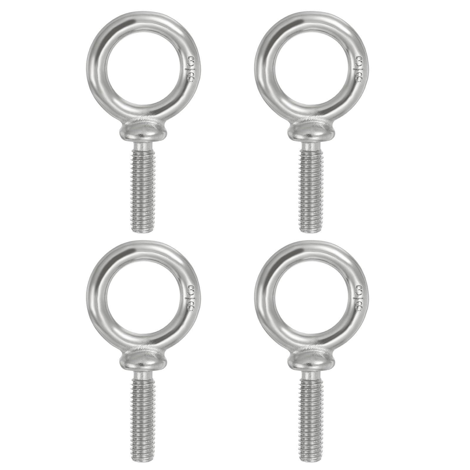 PATIKIL Lifting Eye Bolts UNC3/8"-16