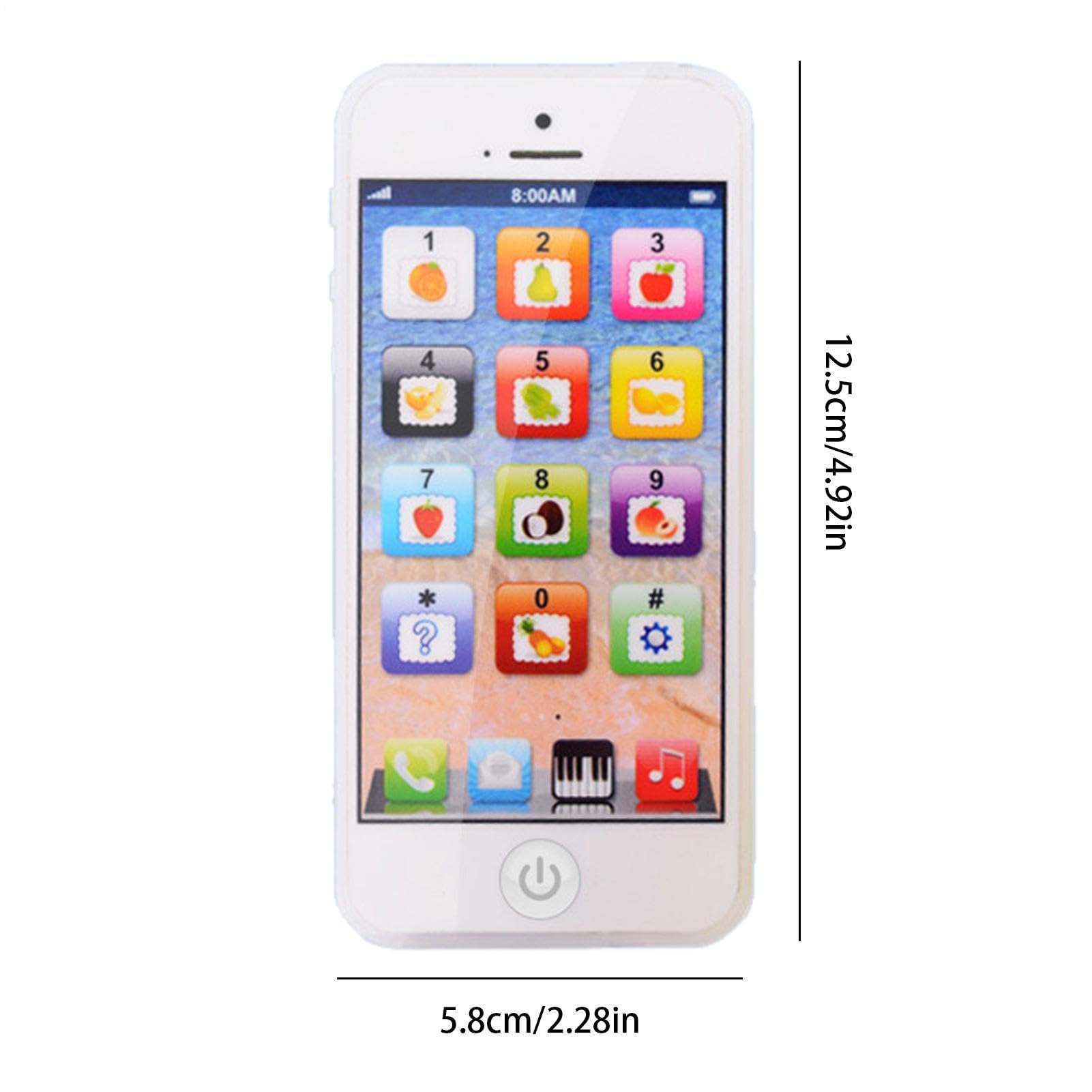 Jeu D'imitation Téléphone Intelligent Jouet Pour Enfants - Blanc - Appareil Éducatif Générique Neuf