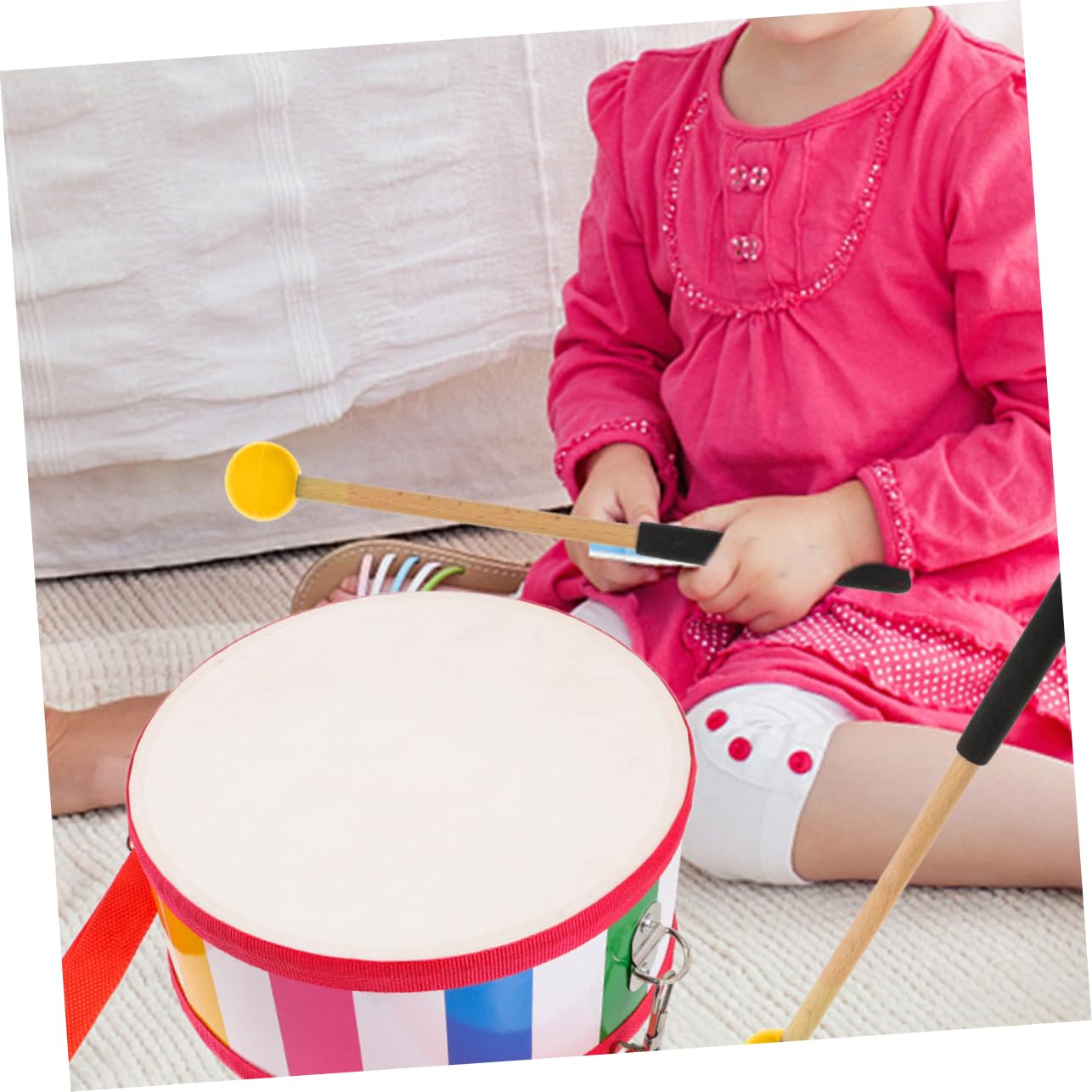 Abaodam 4 Juegos De Mazos Para Instrumentos Musicales Baquetas Para Estudiantes Mazos De Percusión Mazos De Marimba Listos Para El Escenario 2 Pares X 4
