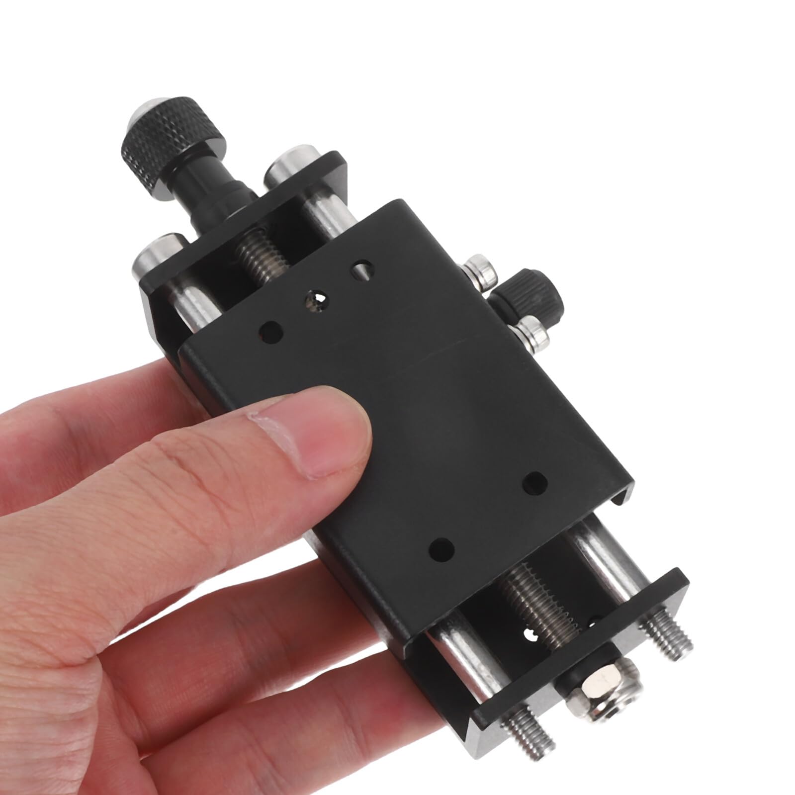 Guía Lineal Cnc para Máquina de Grabado Láser Soporte de Elevación Ajustable de Metal Módulo de Riel Deslizante para Montaje de Cabezal Láser Ajuste de Altura Preciso