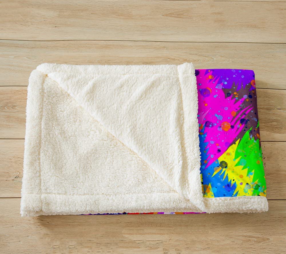 Manta de forro polar para gatos, para cama, sofá, mascotas, gatos, pintura de mariposas, galaxia, púrpura, manta de felpa 3D Animal Sherpa lindo gatito cálida manta de rey 87 x 94 pulgadas