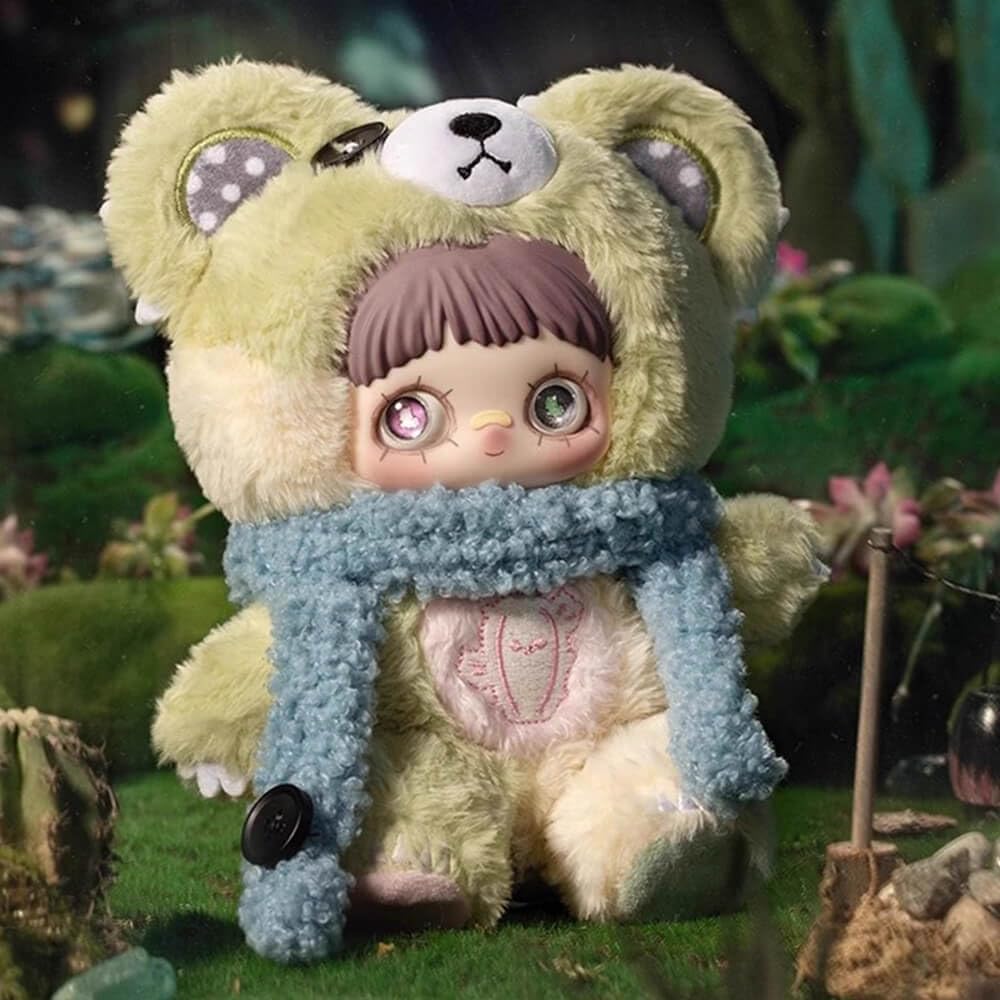 niannyyhouse Maymei Twin Secret Realm Series Plüschpuppe Blind Box, gefüllte Plüschtiere, Sammlerstück, Geschenke (1 Stück)