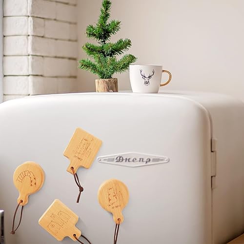 Miniatura 6 de Abrebotellas magnético de madera creativo, abrebotellas de cerveza embotellada y cola, abridor de botellas portátil para uso doméstico, fácil de