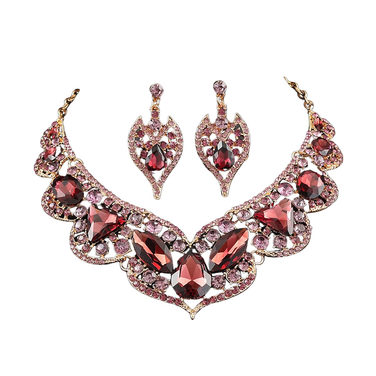GEHNEY JN15: New Model American Diamond Kundan Gemstone Choker and Earrings Set - Bridal Wedding Fashion Jewelry for Women, Contemporary Traditional Design (Includes 1 Necklace, 1 Sets of Earrings) (B0CKC2BQH2) Amazon Price History, Amazon Price Tracker