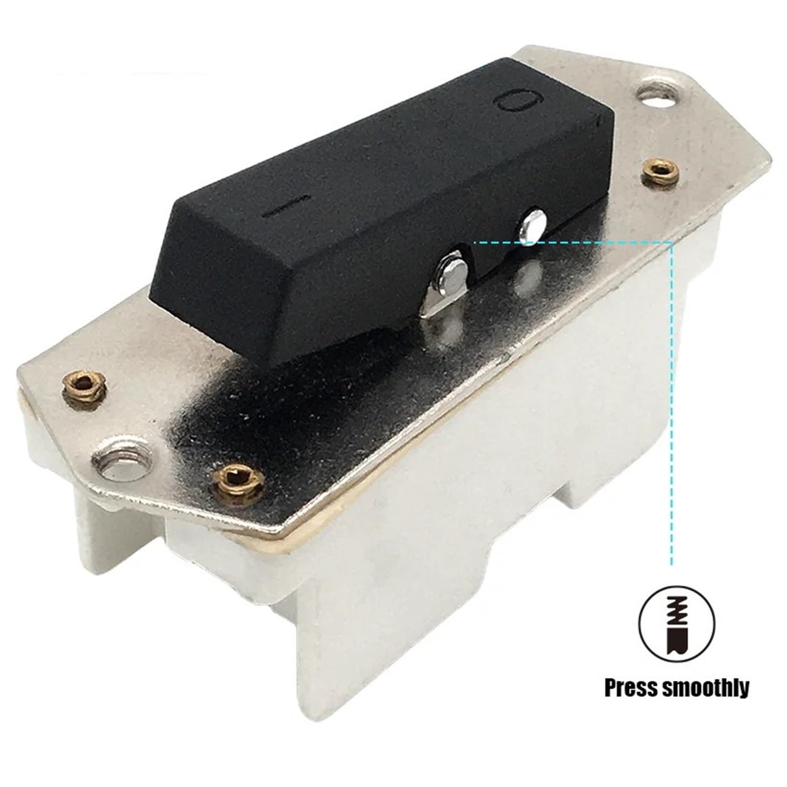 Reemplace LLA432N3 Interruptor de herramienta de interruptor de 3 polos Enganche 15(15) A 380V Piezas de repuesto Distancia entre orificios de montaje Accesorios de 65 mm