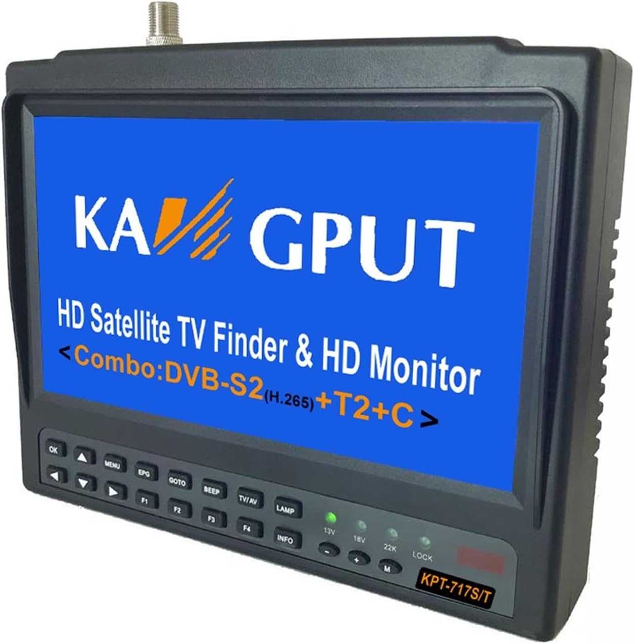 Digital Satellite Signal Meter KPT717S/T DVBS2 DVBT/T2