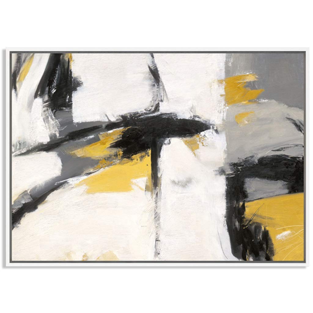 Sculpture Boîte De Compteur Électrique 65x45 cm - Art Abstrait Peint pour Décoration Murale