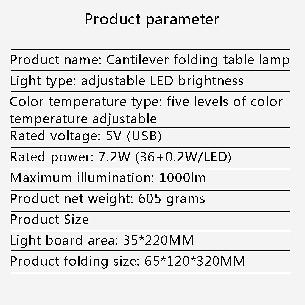 Lampe de Bureau LED télécommandée Cinq Couleurs, Remote Control
