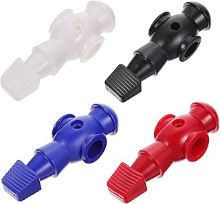 KOMBIUDA 4 Pçs Jogador De Pôquer Mini Bola De Futebol Mini Boneca Acessórios Masculinos Futebol De Mesa Masculino Substituição Jogador De Mesa De Futebol De Mesa Jogador De Pebolim Boneca