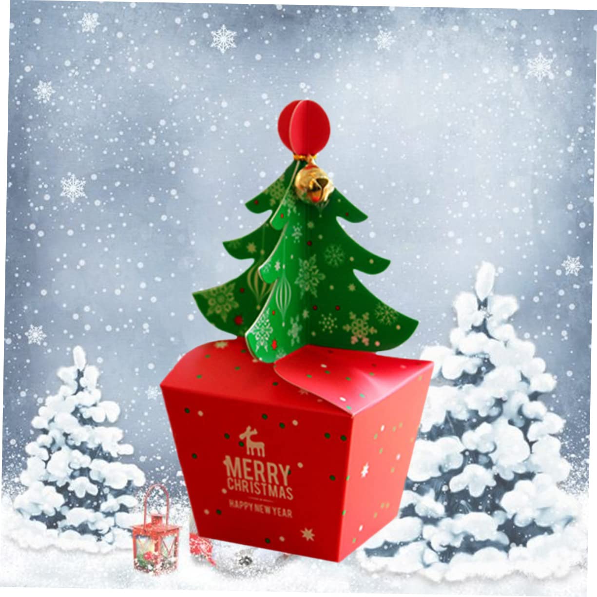 FRCOLOR 30stücke Teiliges Weihnachtsgeschenkboxen Mit Weihnachtsbaum- Kleine Süßigkeiten Und Pralinenschachtel Für Leicht Und Praktisch Deko Für Festliche Anlässe