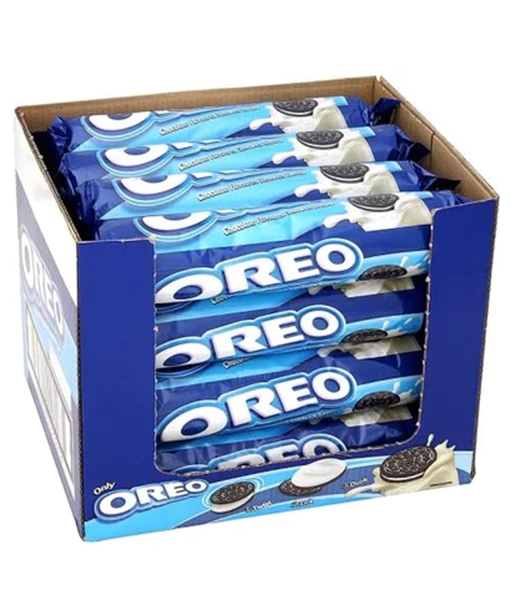 Oreo Biscuits Vanilla Flavour Pack of 16 (154 Gram)