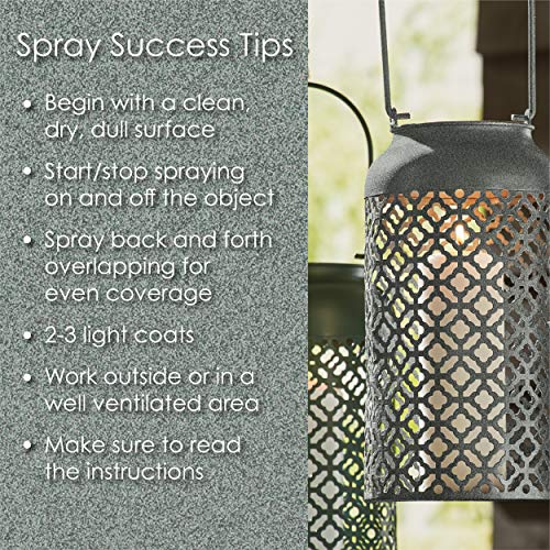 Image of Krylon Fusion All-In-One Adhesive Spray Paint for Indoor /Outdoor Use, 12 oz, Granite