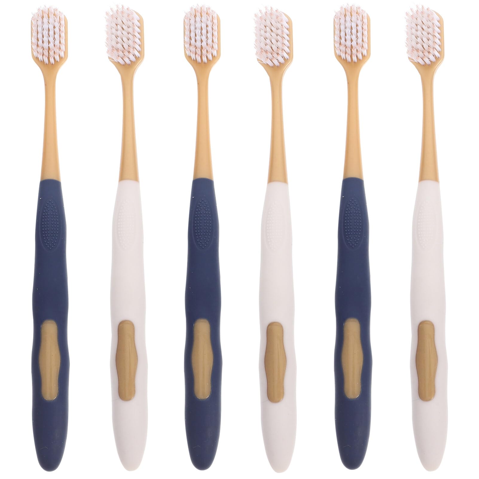 Beavorty 36pezzi Spazzolini da Denti Setole Morbide per Uso Domestico Portatili Ergonomici per Adulti da Viaggio Resistente all Usura Strumento di Pulizia Quotidiana