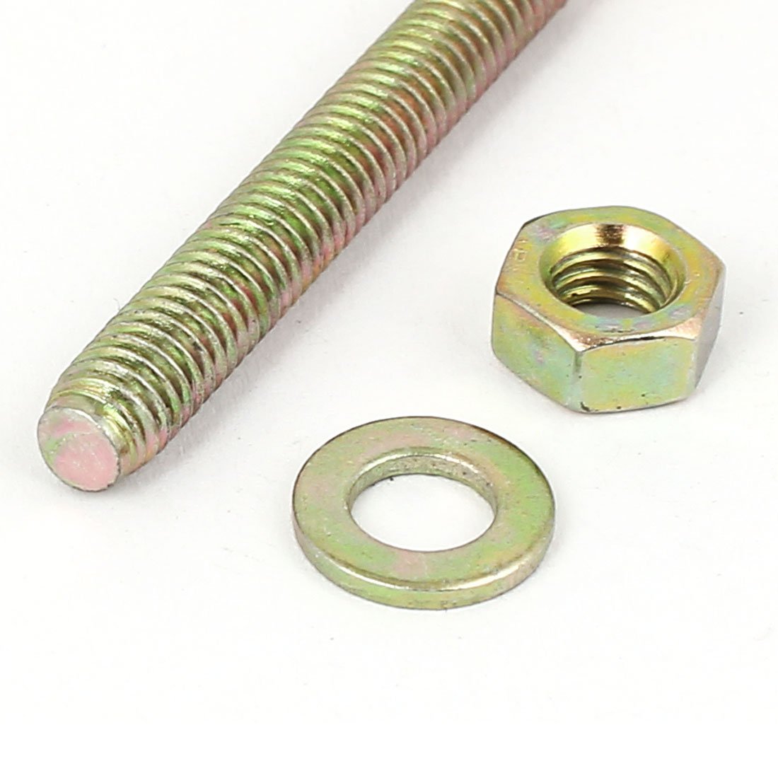 Aexit 6pcs M6x80mm Anchors Metal Wedge Anchor Car Repair Gecko Expansion Bolt Expansion Anchors Bronze Tone