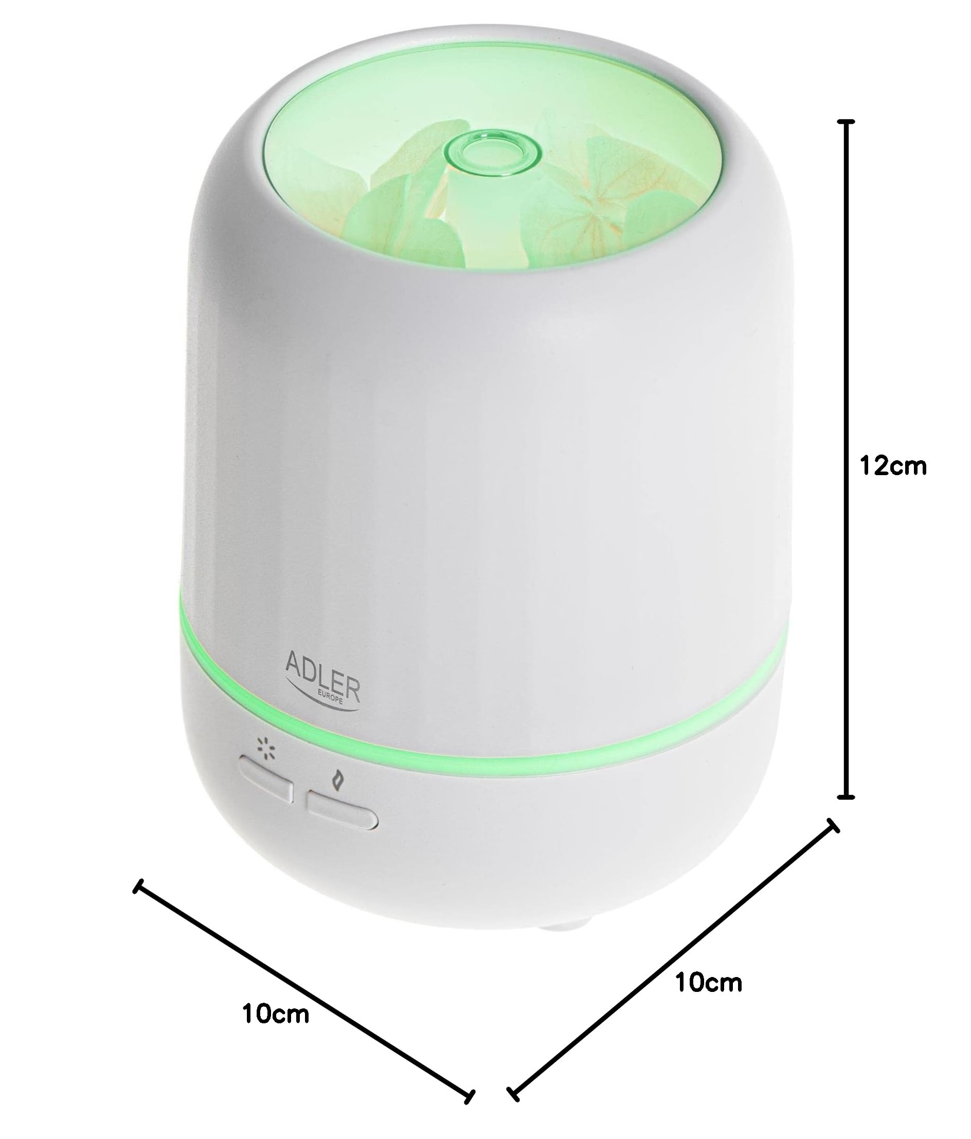 ADLER EUROPE 7968 difusor de aroma ultrasónico USB 3 en 1