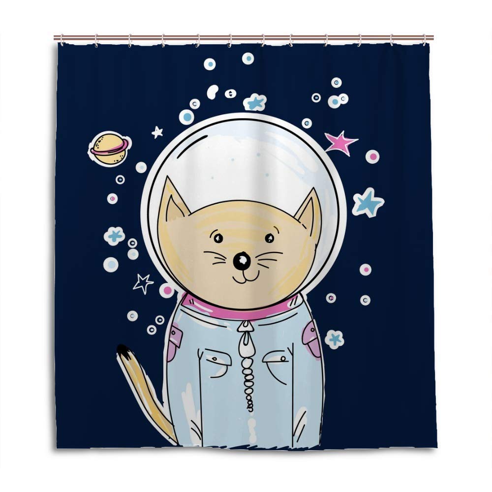 Rideau de douche haut de gamme CHEHONG en polyester résistant 66x72