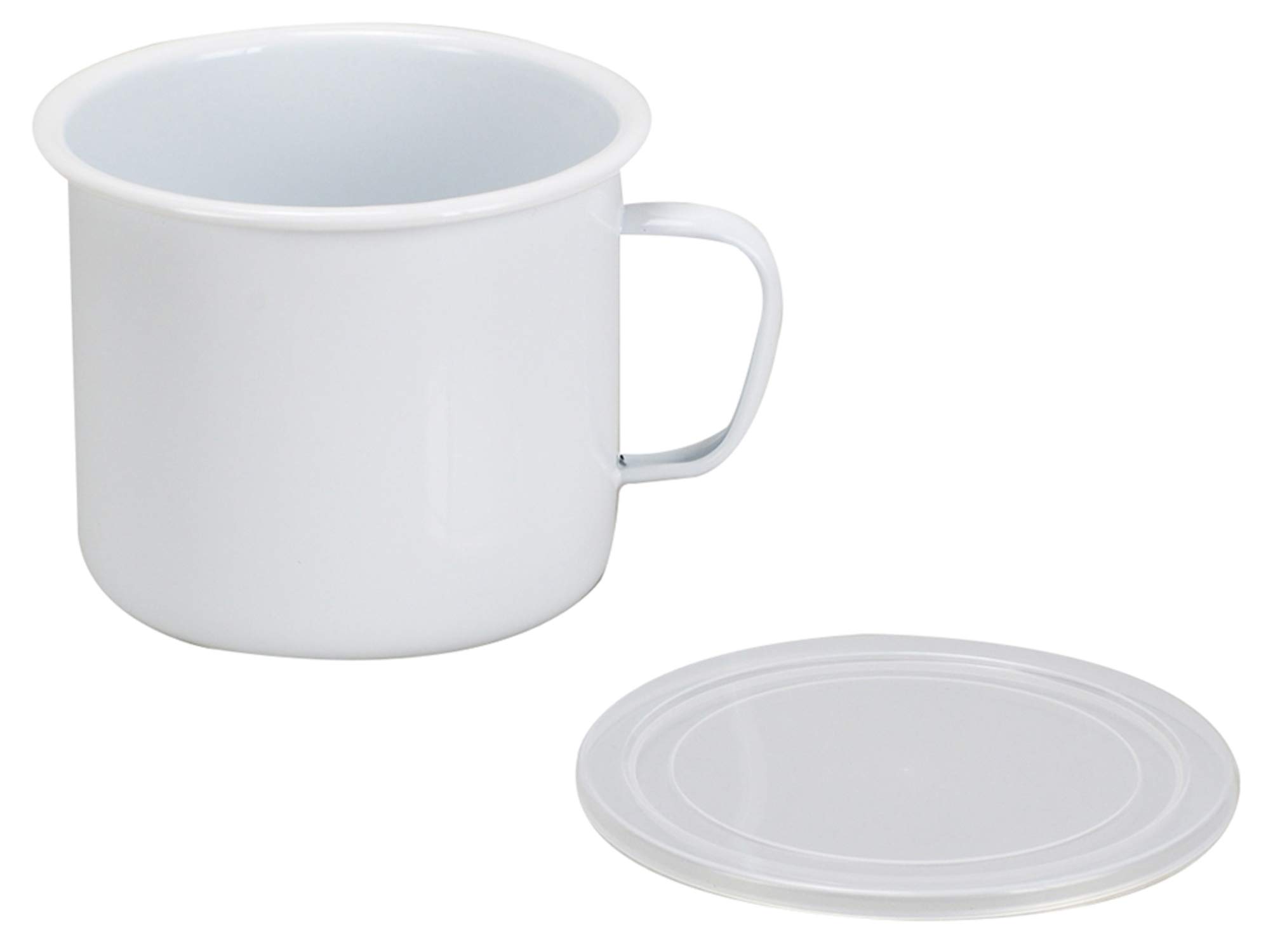 Amazon｜パール金属 ホーロー クックポット 14cm 丸型 IH対応 ブラン