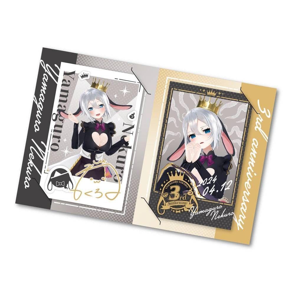 Amazon.co.jp: あおぎり高校 山黒音玄 3周年記念グッズ チェキセット a 