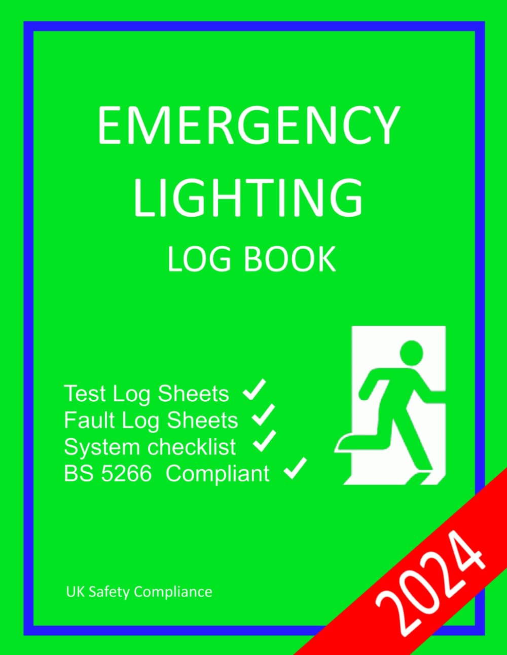 Emergency Lighting Log Book Emergency light test and fault log book to