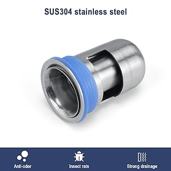 Eckbodenablauf, L-förmige Oberflächen, Rostfrei, Korrosionsbeständig