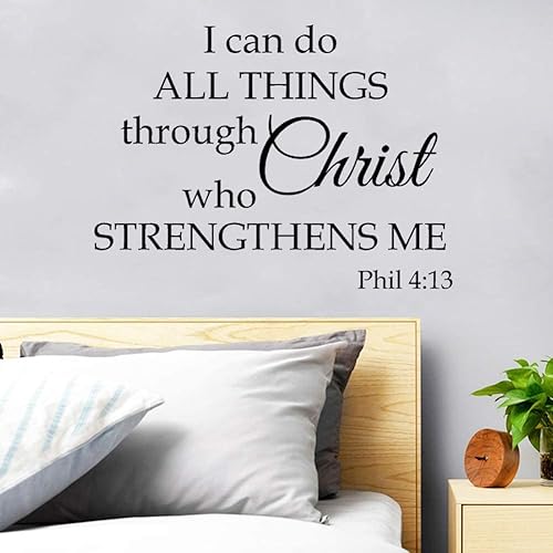 Miniatura 3 de Adhesivo de pared bendecido calcomanía de pared para decoración del hogar gran cita inspiradora para pared citas de vinilo para pared decoración