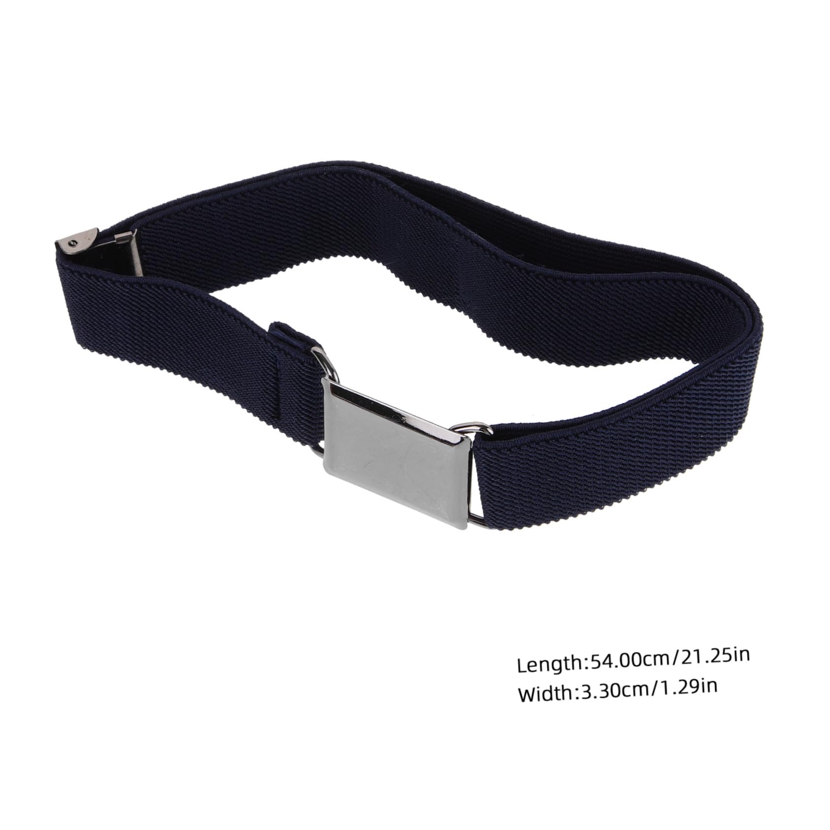 ROMISBABA Boys Girls Elastic Waist Belts 4 Pack Stretchy Kids Belts Chic Elastic Design for Casual Formal Occasions