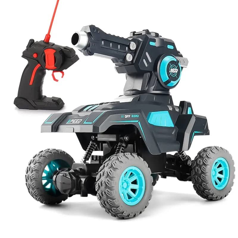 MAKEWELL ENTERPRISE Scale RC Tank Car,Shooting Water Bullets Remote Control Car,2.4Ghz Gesture Sensing 4WD Battle Stunt Car with Shooting for Kids (B0C62FJ279) Amazon Price History, Amazon Price Tracker