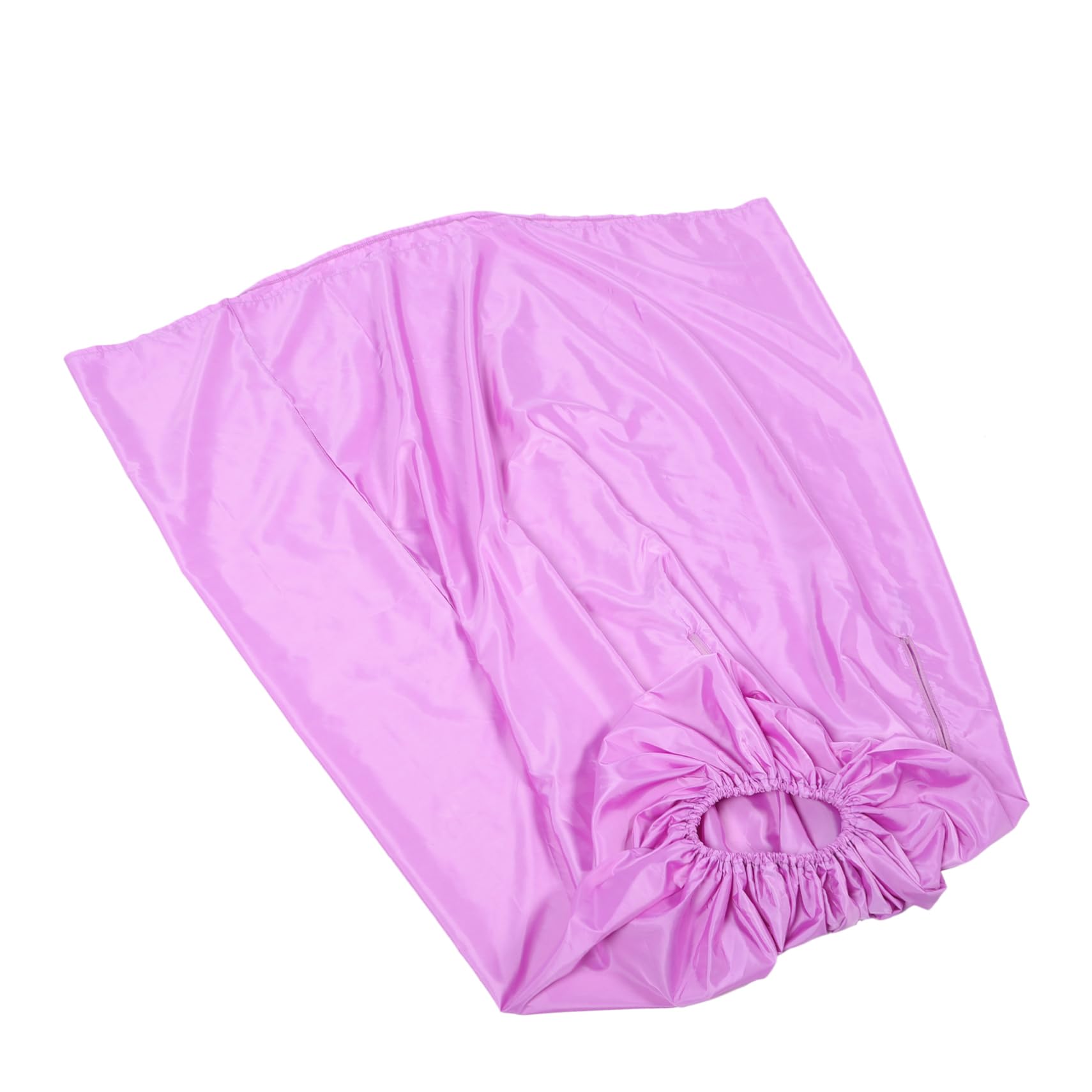 YARNOW Household Velvet Full Body Fumigation Cover Sauna Bucket Robe Salon Bath Comfortable Bath Steam Gown Steam Dress Salon Steam Gown Cloth Purple Gather Heat Sauna Supplies Miss, Purple, 158x145cm-image-11