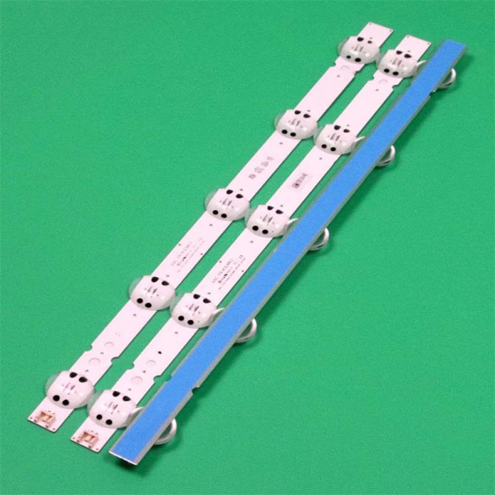 Strisce di retroilluminazione compatibili con 43LM6300PLA 43LM6300PSB 43LM6500P Barre di illuminazione TV sostitutive per la serie Y19_43LM63(6 Piece - 2TV)