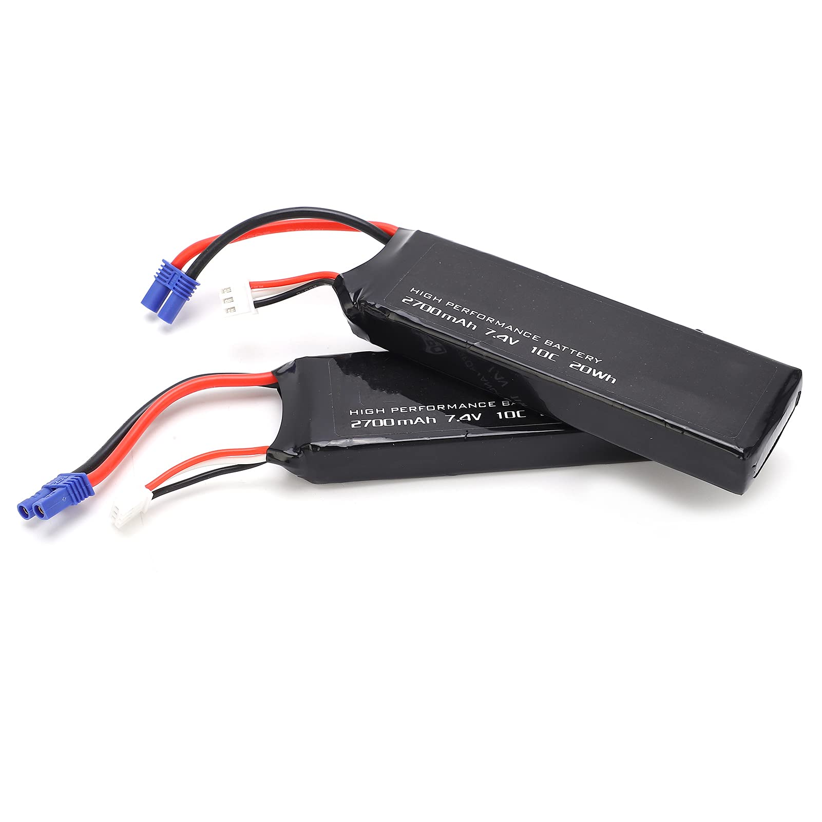 Batterie LiPo 7.4V pour H501, Batterie LiPo Longue Durée de Travail 2 Pièces/lot pour H501 Grande capacité pour Drone RC
